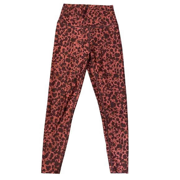 Sage Women's 2 Pc Set Longline Sports Bra & Leggings Inkspot Print sz XS - Picture 4 of 13